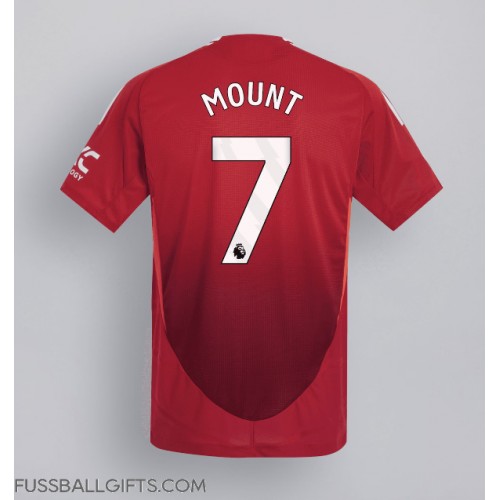 Manchester United Mason Mount #7 Fußballbekleidung Heimtrikot 2024-25 Kurzarm